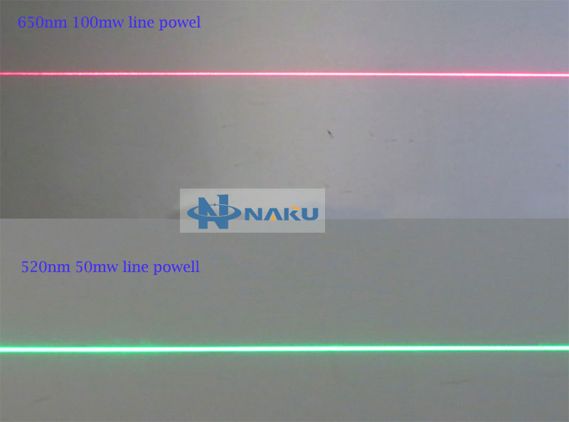 650nm 100mW 均匀红线激光定位灯 采用鲍威尔镜片